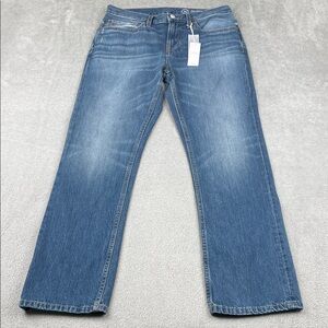 NEW Outerknown 29x30 The Dunes Straight SEA 100% Organic Cotton Men's Blue Jeans